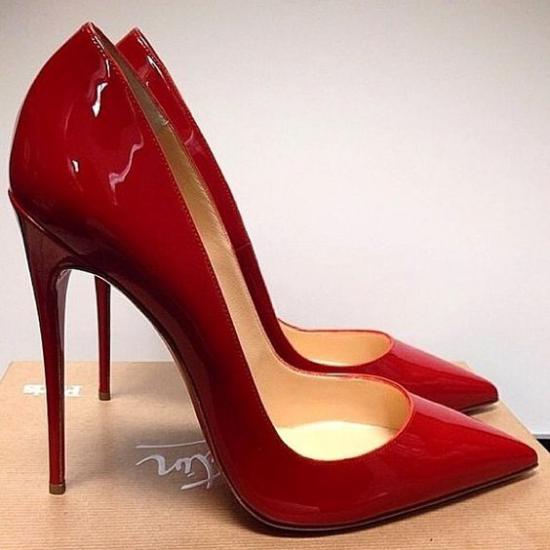 مدل کفش مجلسی قرمز زنانه