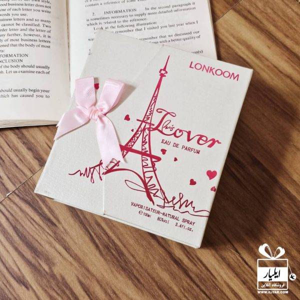 عطر ادکلن پاریس لاور پینک زنانه Paris Lover Pink - حجم 100 میل